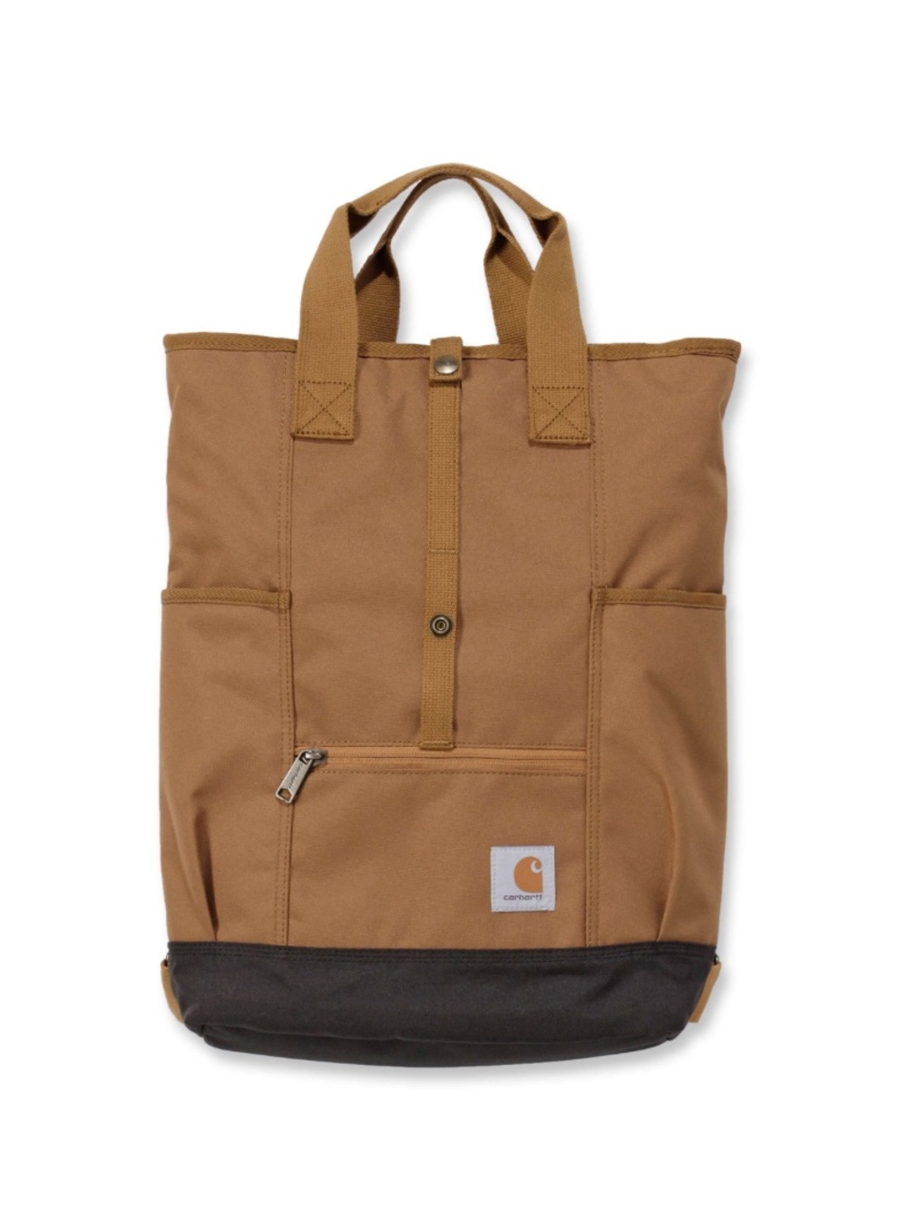 Carhartt Tan Roll-Top Backpack with Black Base - Picture 2 of 4
